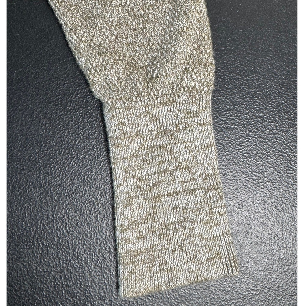 Banana Republic Womens XS‎ Olive Marled Knit Tulip Crossover Back Crew Sweater - Picture 4 of 4